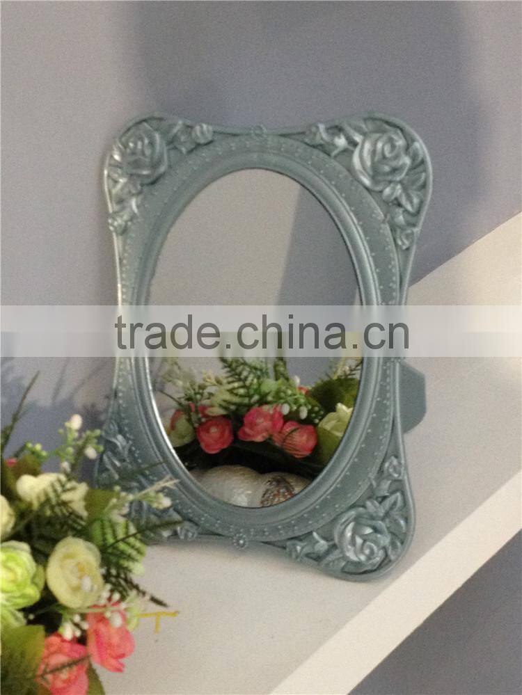 Plastic European Style Make up Mirror for Cosmetic Use