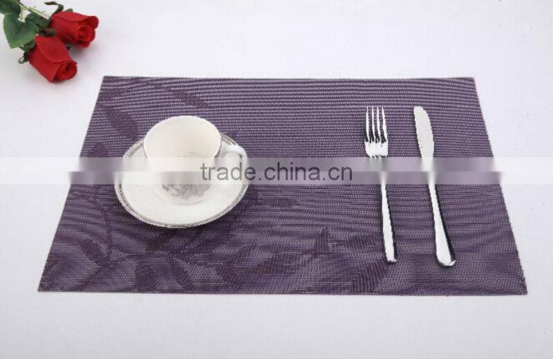 Store More Super Quality Purple Waterproof Decorative Table Place Mat