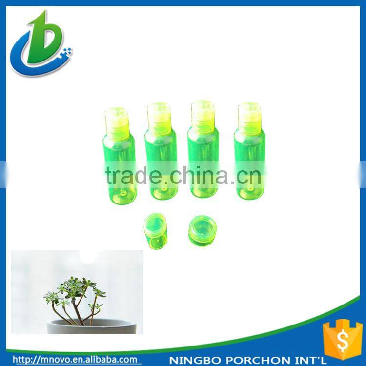 Colorful 7PCS travel hotel bathroom kit plastic bottle factory