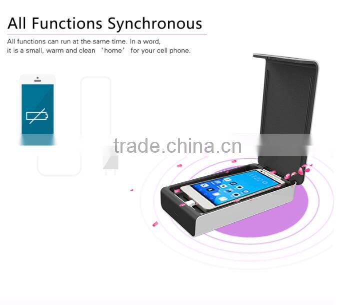Mini UV Light Cell Phone Sterilizer, Multi-functional Househeld Sterilizer, UV Towel/Smartphone/Underwear Sterilizer With Aroma