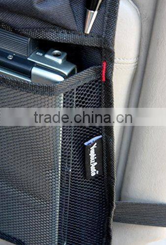 Car Auto Front or Back Seat Organizer Travel Storage Bag Black Color