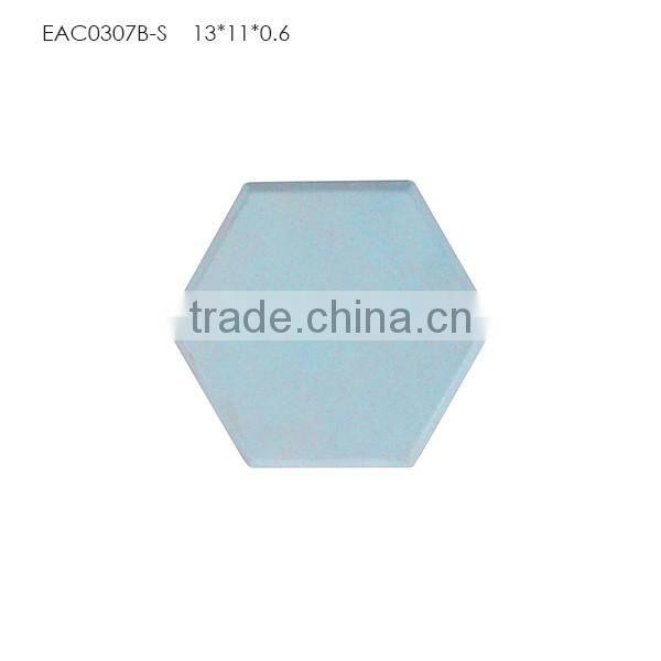 Natural stone table tea plate marble coaster