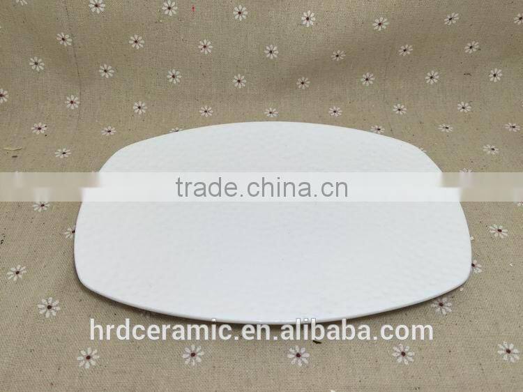Wholesale Chinese Bulk stocked ceramic Dinner Plate
