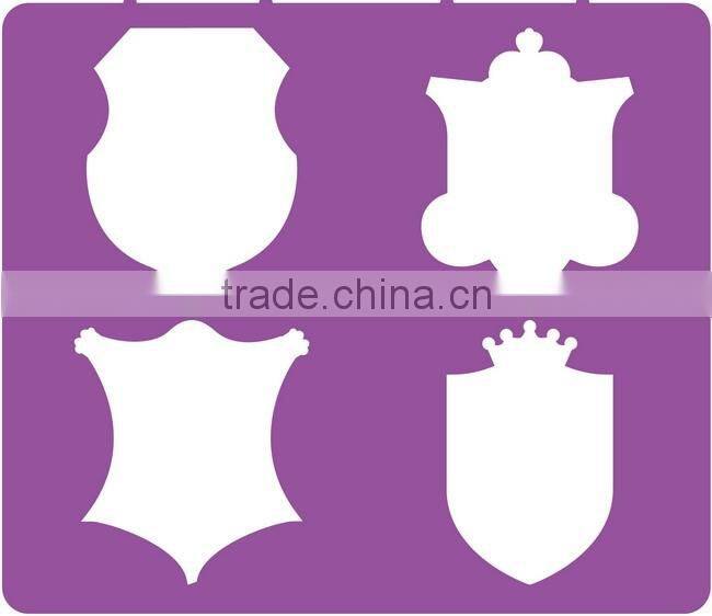 Colorful Plastic Drawing Stencil Model Templates For Kids