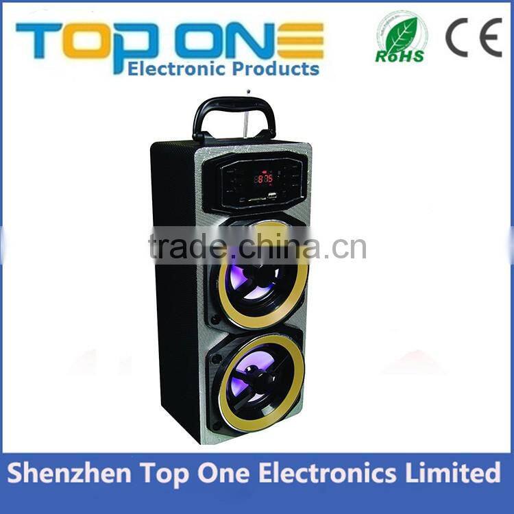 2015 High quality newest fashionable hot selling KaraOK amplifier portable bluetooth speaker