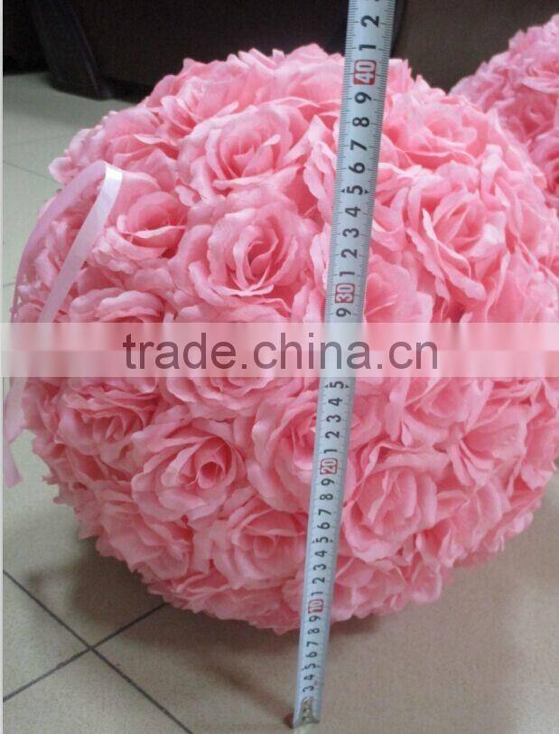 Artificial rose flower ball for wedding decoration