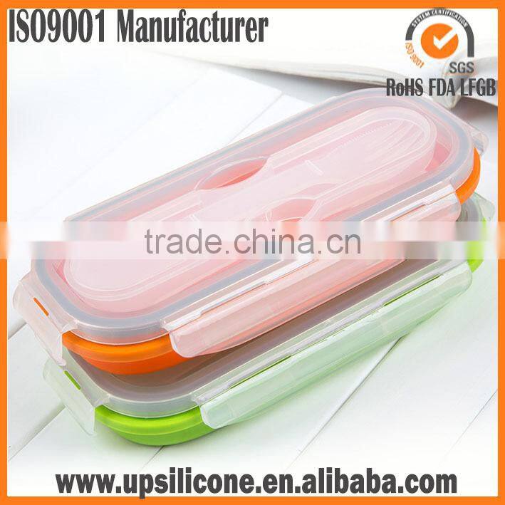 round silicone food storage containers