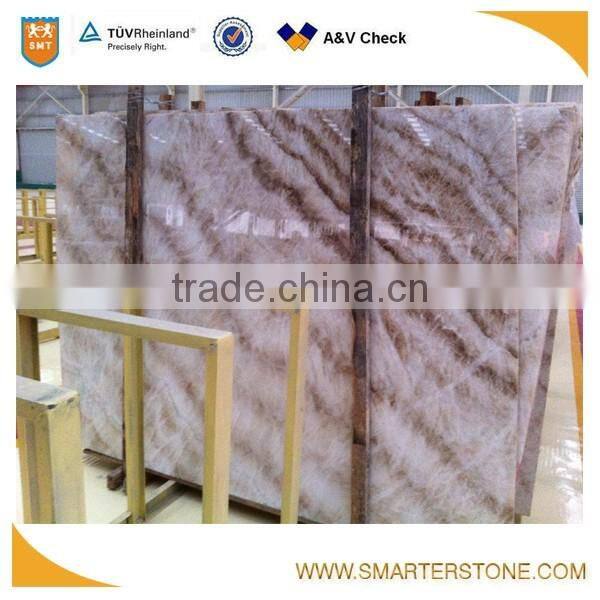 Hotsale marble slab white onyx stone with reasonable price