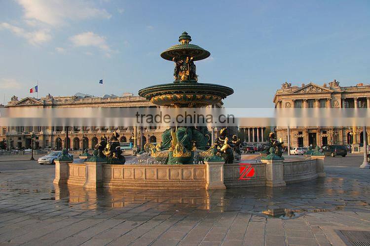 bronze decorative outdoor water fountains