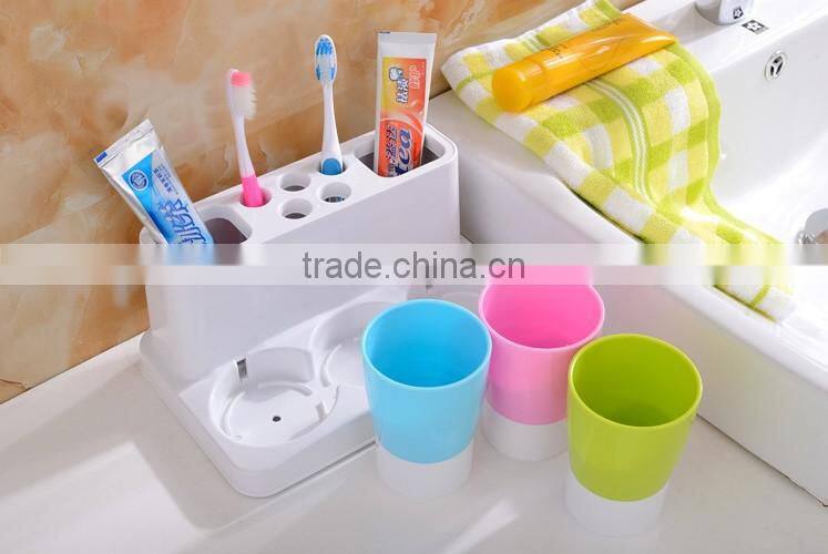 Good Quality Plastic Toothbrush Holder With Suction Cup