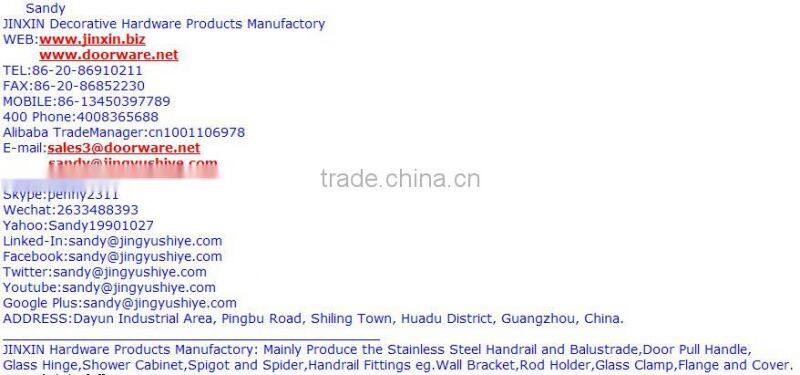 Four Star Hotel Top Balcony Flat Bar Balustrade With Hole