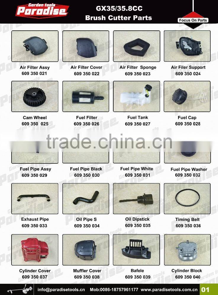 4 Stroke Engine GX35 Brush Cutter Wire Easy Starter