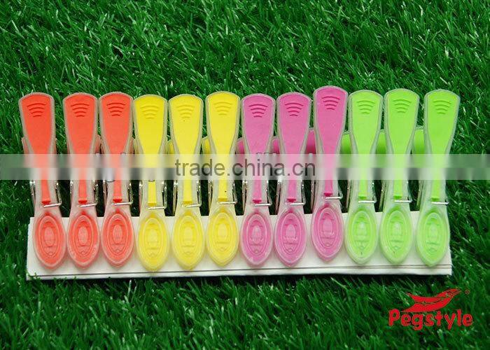 wholesale household items products TPR color pins plastic clothes pegs