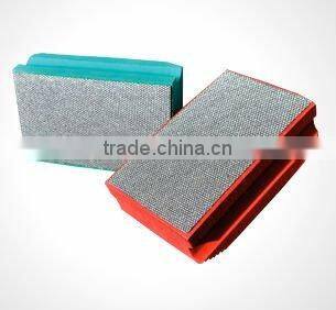 best quality diamond and CBN hand pads with thick foam