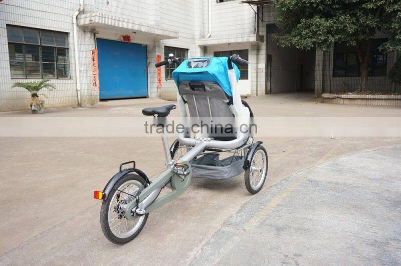 stroller bike with safety harness