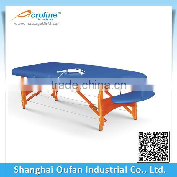 Acrofine wooden portable massag table Juppiter-II with PU leather