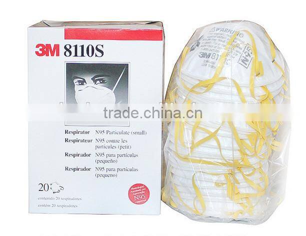 3M 8110S N95 Particulate Respirator Face mask Small size