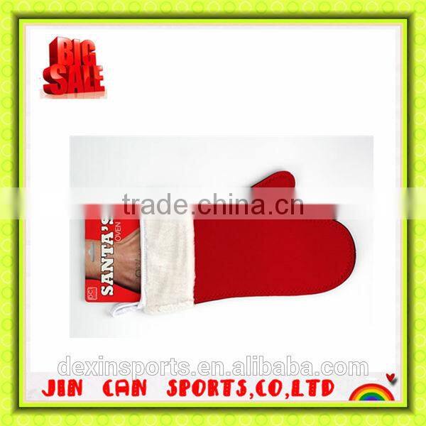 2014 new product cotton kitchen design oven gloves with finge