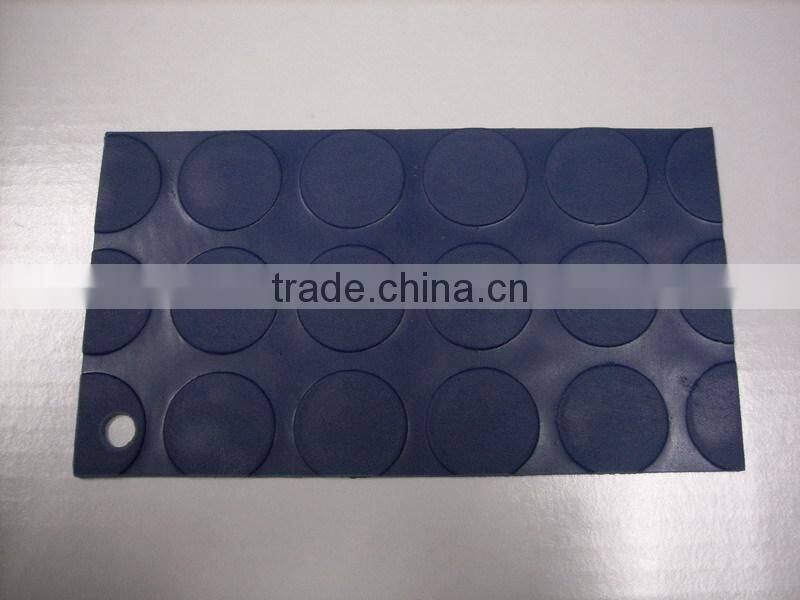 grey Anti slip mat under the carpet floor