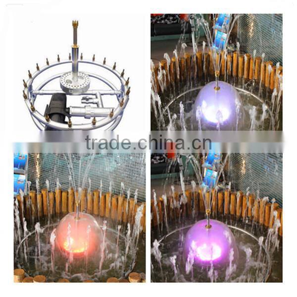 Stainless steel DMX led underwater fountain light
