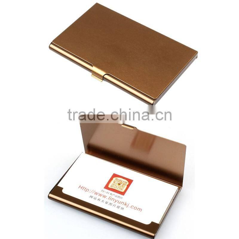 New Business Name Card Case Metal Box Keeper Holder