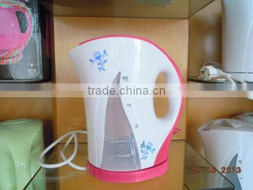 2016 TRODITIONAL PLASTIC IMMERSED CORDLESS KETTLE 1.7L WITH GOOD QUALITY