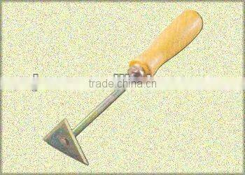 wood handle cleaning triangle putty knife