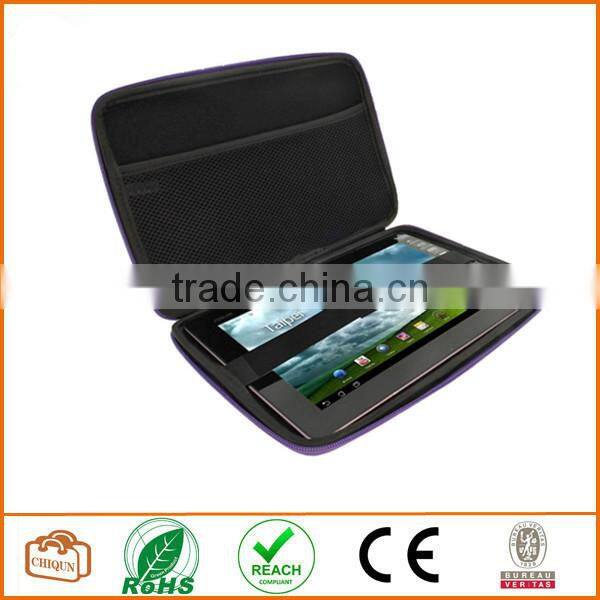 Black EVA Travel Hard Case for Various 10.1" Tablets Purple