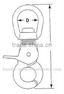 Industrial Stainless Steel 316 Round Trigger Snap
