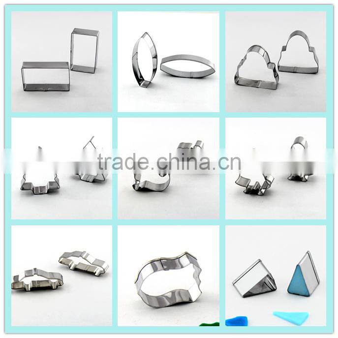 Cookie cutter stainless steel biscuit mold best food grade cake tools
