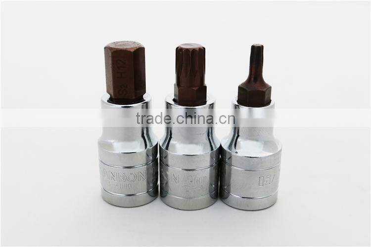 Pattern screwdriver sleeve, Flower Screwdriver Socket,12.5MM Screwdriver Socket