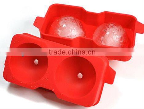 Shenzhen manufacturer round silicone ice ball tray