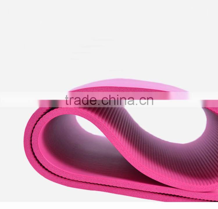 cheap Wholesale ECO anti-slip NBR Yoga Mat For Fitness