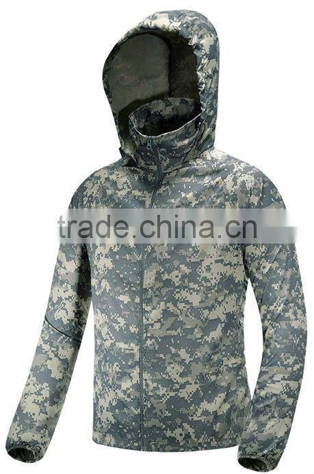 Unisex Spring Super Light 100% Nylon Water-Proof & Wind-Proof Outdoor Jacket