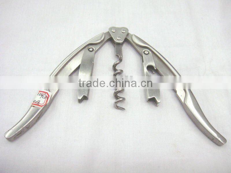 cheap bottle opener can opener wine opener metal bottle opener beer promotion cork remover(CK702)