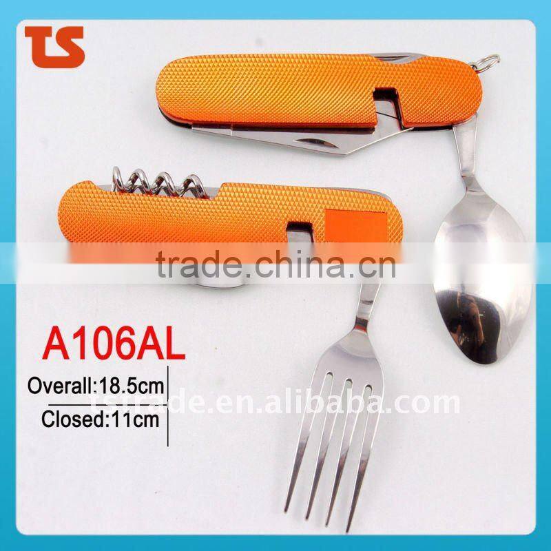 2014 new Picnic multi outdoor tableware barbecue tool Set(A5007)