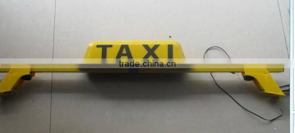 Red green blue car taxi light