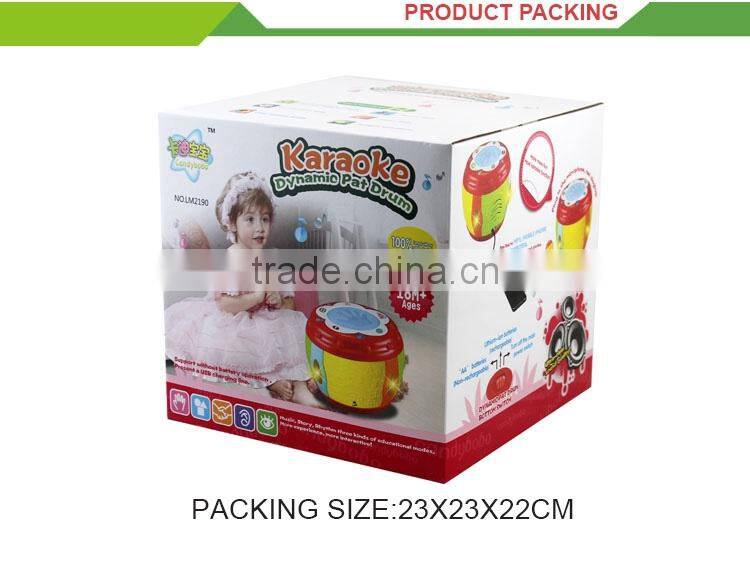 Baby early educational baby play electric toy musical drum set