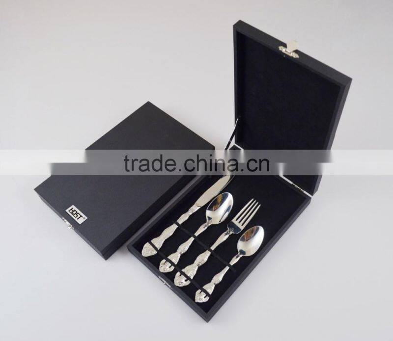 French Royal eco-friendly feature 18/8 stainless delicate custom flatware