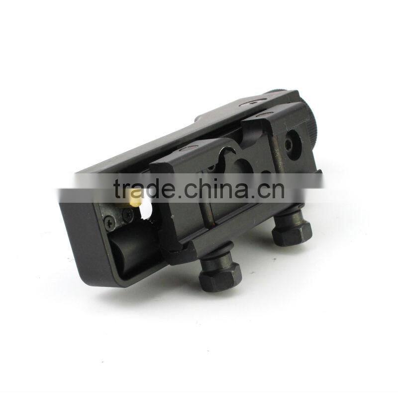 Tactical red dot sight with light sensor control switch