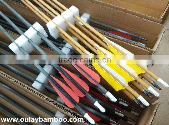 5.5GPI High Carbon Best-selling Black Archery 31" Carbon Fiber Hunting/Targeting Arrows