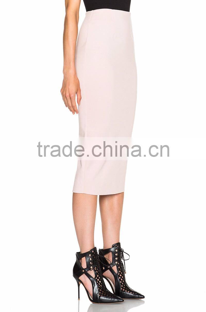 latest model fitted slit long pencil skirt for women