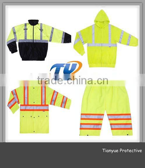 Hi vis High visibility reflective safety trousers workwear
