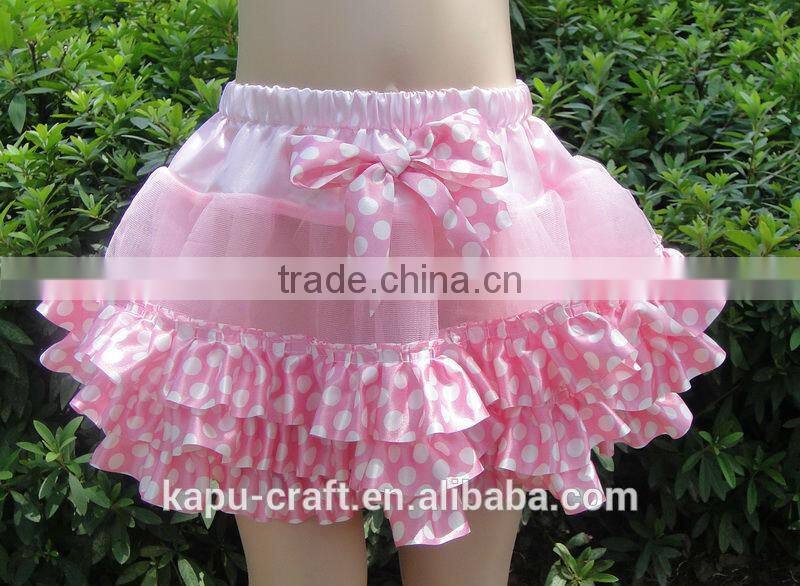 2015 new pattern design printed cotton baby kids wear mini skirts