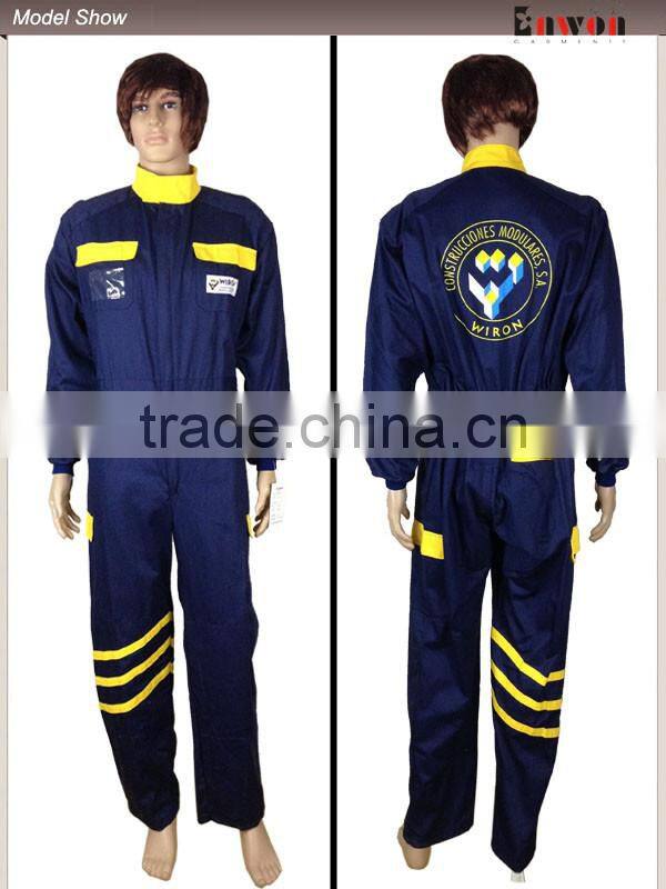 Wholesale cheap coverall oil and gas workwear with pockets