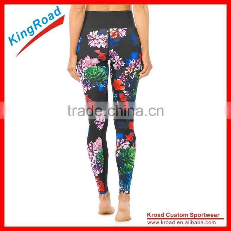 2015 Kroad High Quality Sublimation Camouflage Suits Compression Pants Yoga Pants