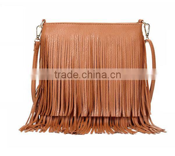 2015 fancy street style ladies fringed bags