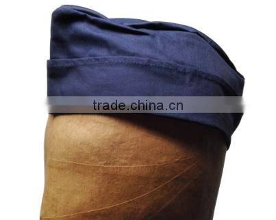 Blue lady kitchen cap