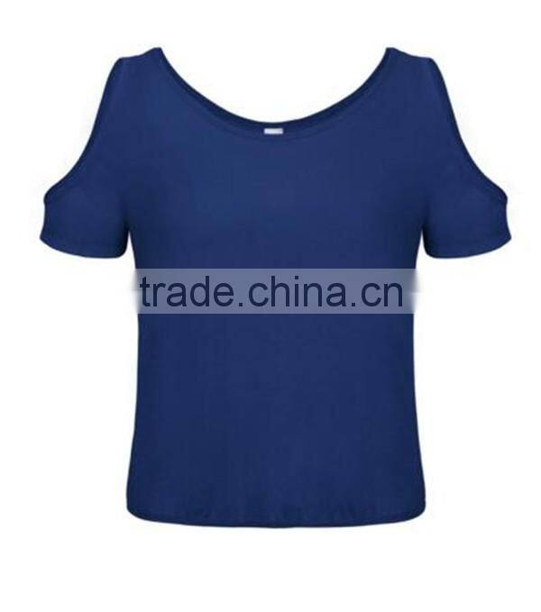 Custom good quality fashion t shirts for girls
