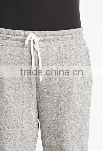 man gray stripe cotton fabrics of scales of pants sports leisure trousers